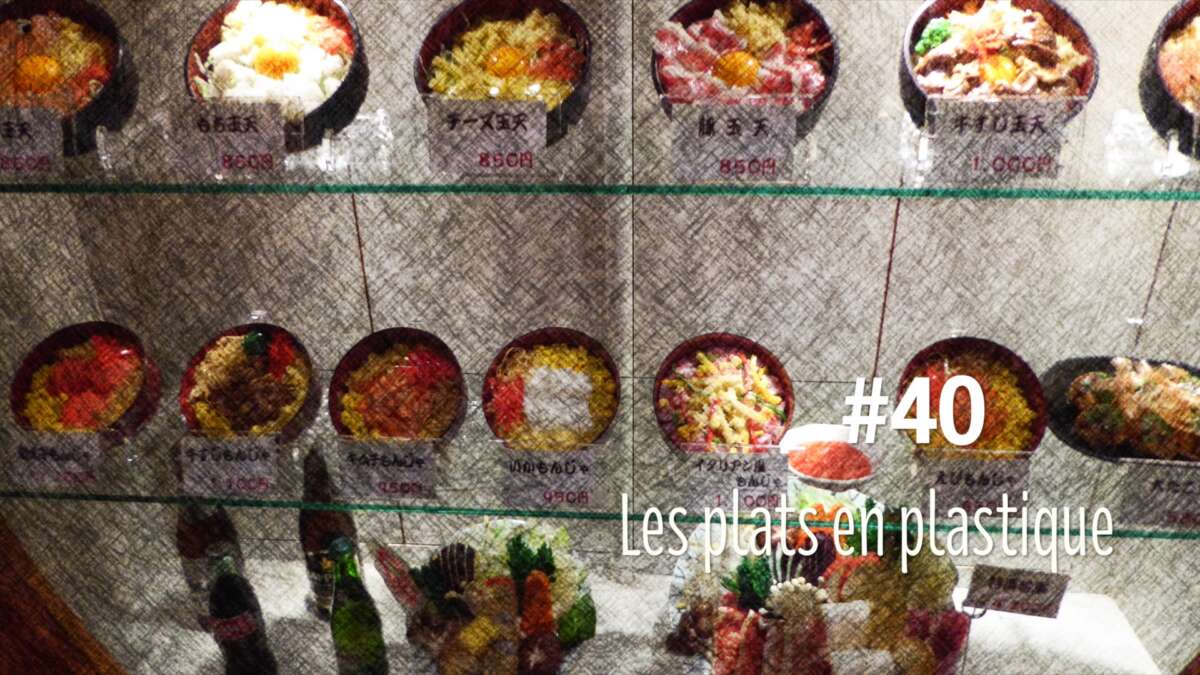 Les plats plastiques : les sampuru (#40)