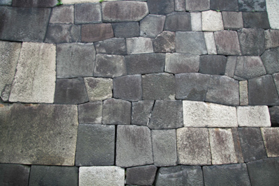 Chateaux Japon edo castle  kirikomihagi