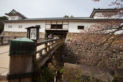 Chateaux Japon hikone  tenbin yagura
