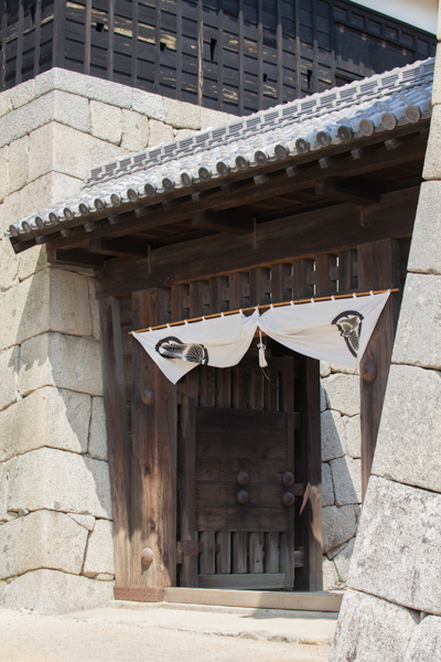 Chateaux Japon mastuyama  porte