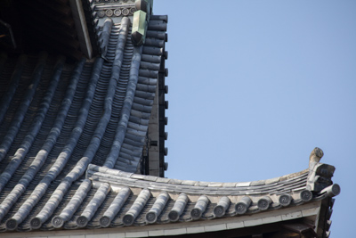 Chateaux Japon matsue toit à pignon