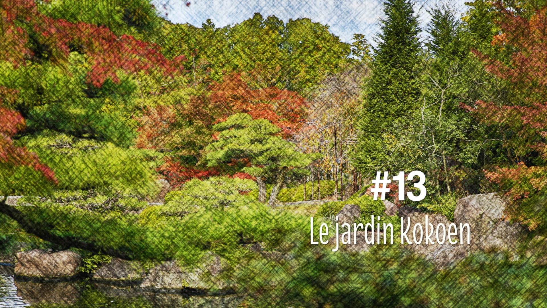 Le jardin Koko-en à Himeji