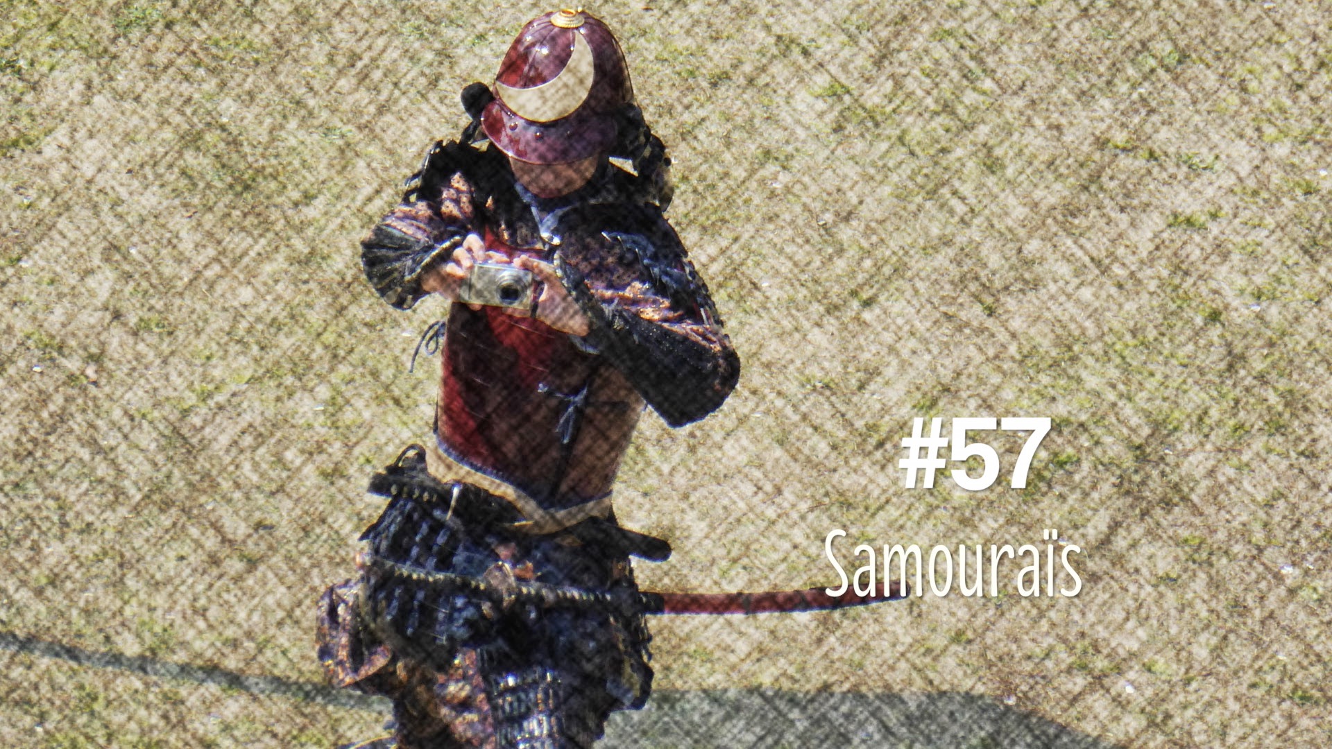 Les personnages en habit de samoura A la d couverte du Japon