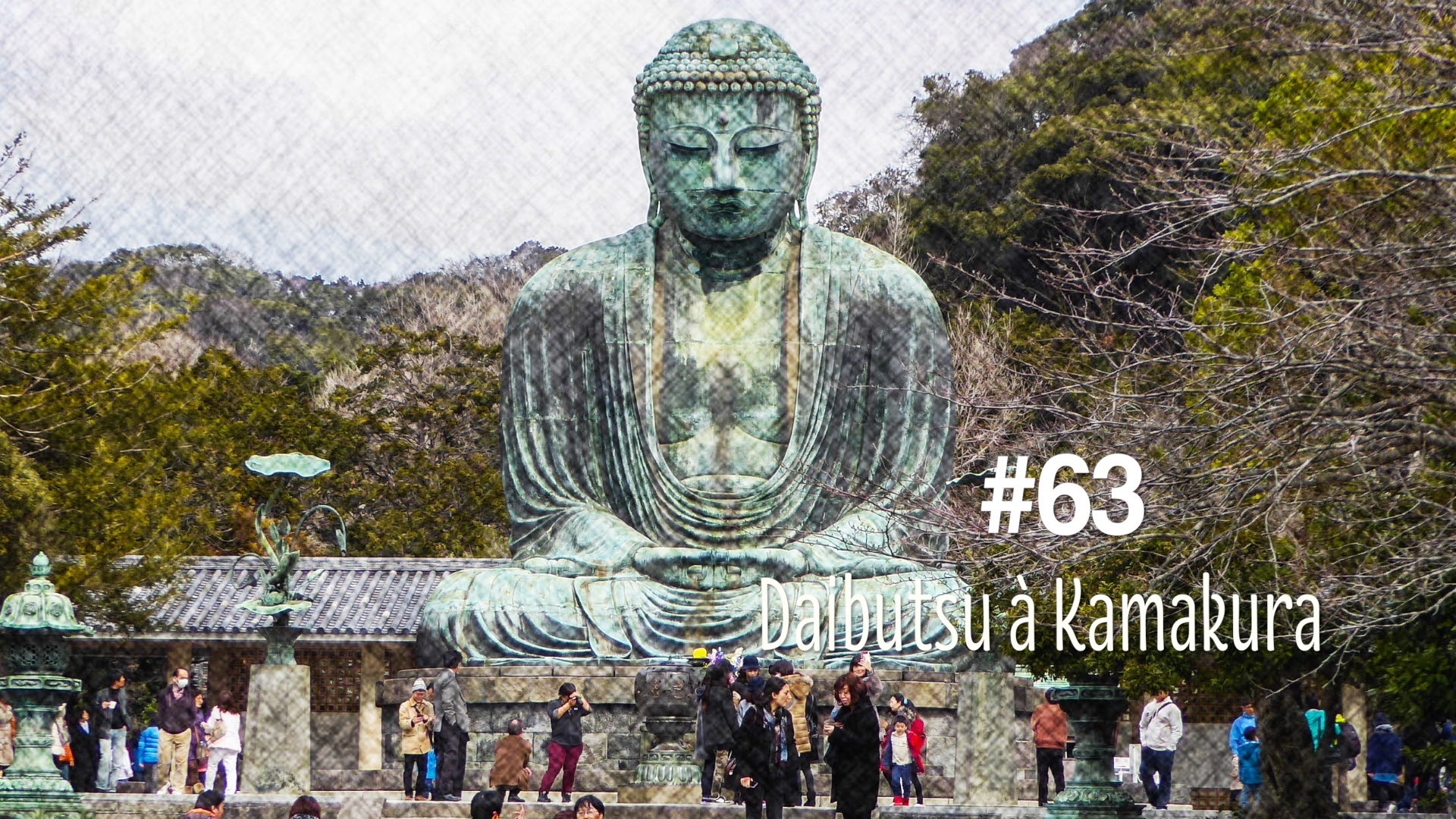 Le grand Bouddha, Daibutsu, de Kamakura