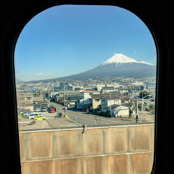 Mont Fuji depuis le shinkansen
