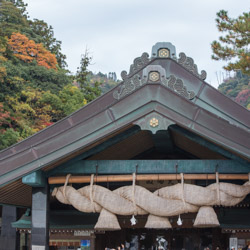 shimenawa corde sacrée des sanctuaires au Japon