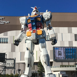 robot géant Gundam Odaiba