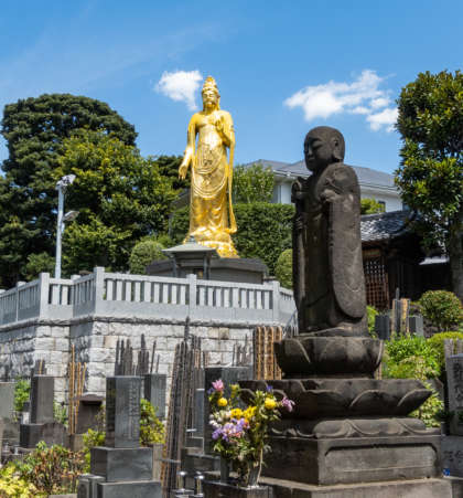 bouddha d'or, instagram_22042019, jizo, temple zenshoan, tokyo, yanakaDSC01733