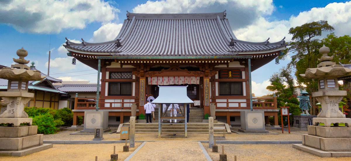 Le temple Nanko-bo sur la route de Shikoku