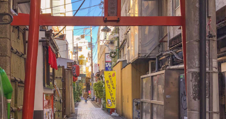 Les ruelles au Japon